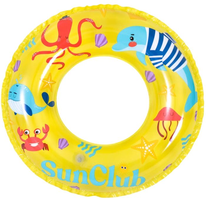 Круг надувной Морской для плавания для детей, 50см