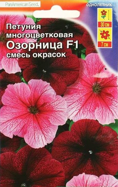 Петуния Озорница F1 смесь сортов