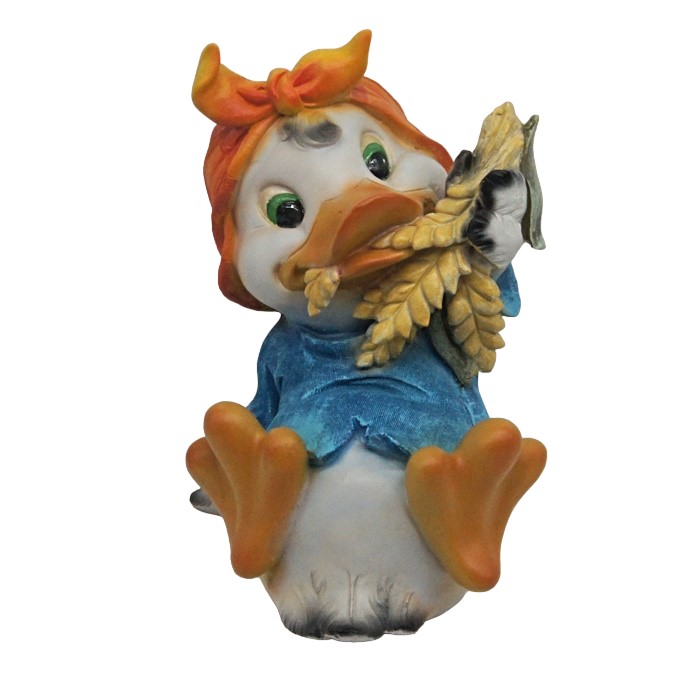 

Уточка с пшеницей, 33см