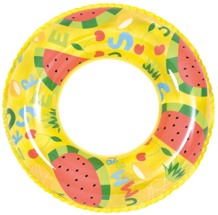 Круг надувной Арбузик для плавания для детей, 50см