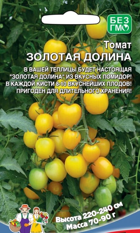 Томат Золотая долина
