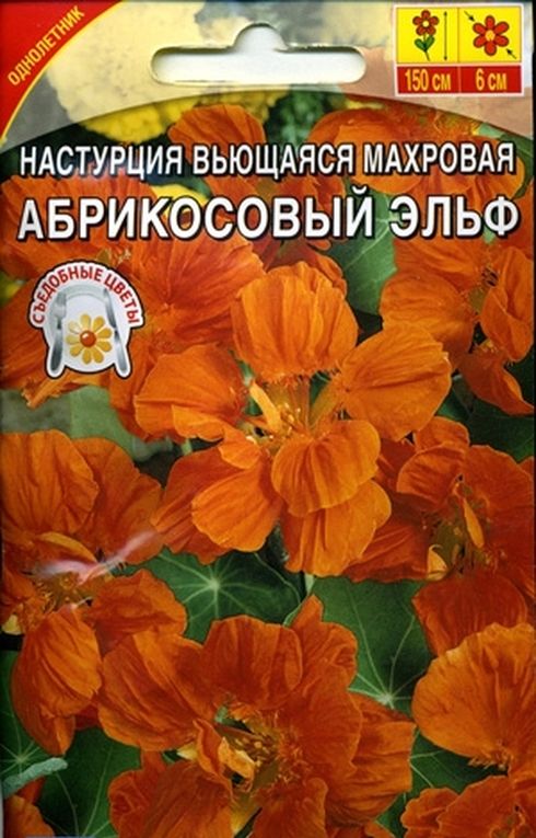 Настурция Абрикосовый эльф