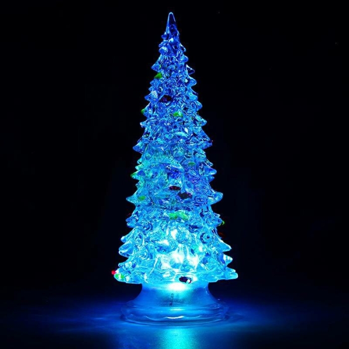 Фигура светодиодная Елочка, 15 см, RGB