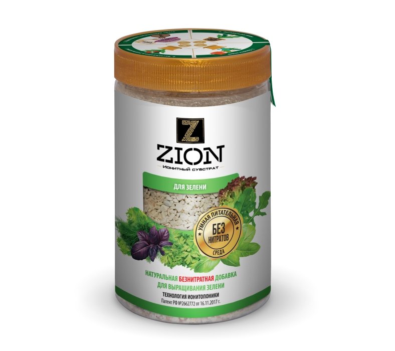 Ионитный субстрат - ZION (Цион) для зелени, 700г - купить с доставкой