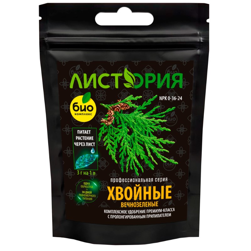 

Удобрение комплексное Листория Хвойные, 30г