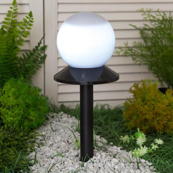 Светильник садовый 1LED сфера - купить с доставкой