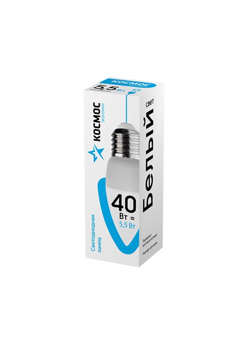 Светодиодная лампа CN 5,5W 4500K Е 27