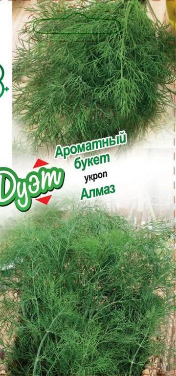 

укроп алмаз + ароматный букет серия дуэт семена, укроп алмаз + ароматный букет серия дуэт семена купить