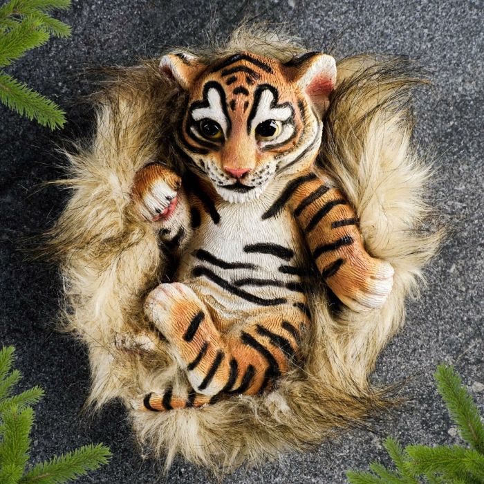 

копилка тигренок в корзине, купить копилка тигренок в корзине