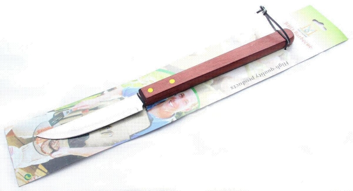 Нож барбекю малый с длинной ручкой