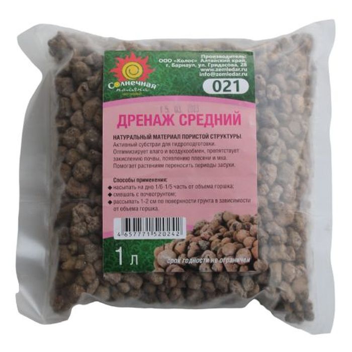 

Дренаж средний, 1л