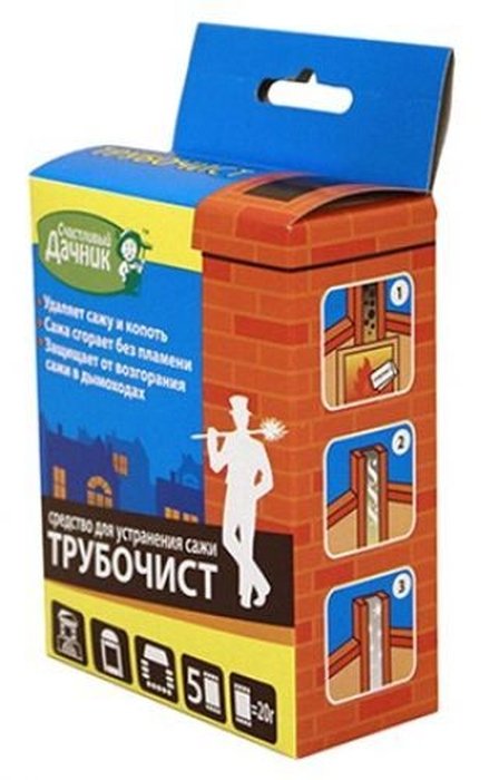 Средство для удаления сажи, копоти в печах, дымоходах 100 гр.