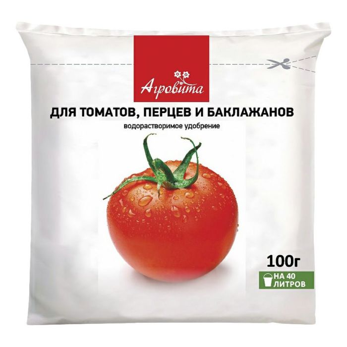 

Удобрение Агровита для томатов, перцев и баклажанов, 100г