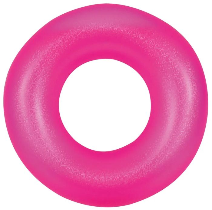 Круг надувной Розовый  для плавания, 90см - купить с доставкой