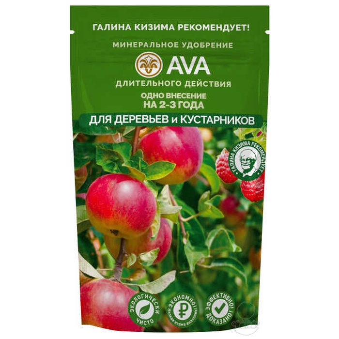 Удобрение AVA для деревьев и кустарников, 400г