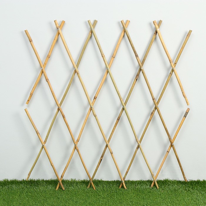 Ограждение декоративное бамбук, 90 × 90 см - купить с доставкой