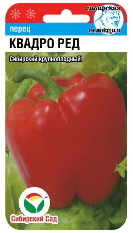 

перец сладкий квадро ред семена, перец сладкий квадро ред семена купить