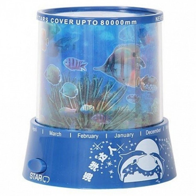 Ночник-проектор аквариум - купить с доставкой