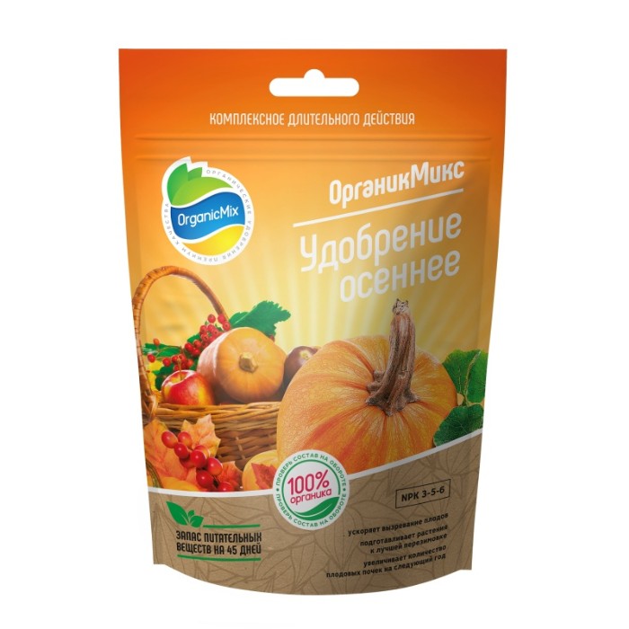 

Удобрение осеннее Органик Микс, 200г