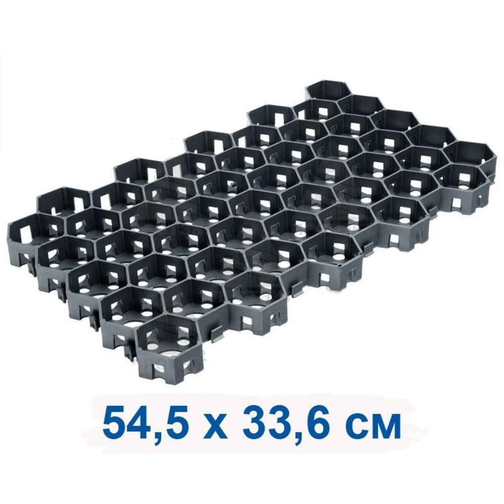 

Газонная решетка 544х366х34мм, 6шт