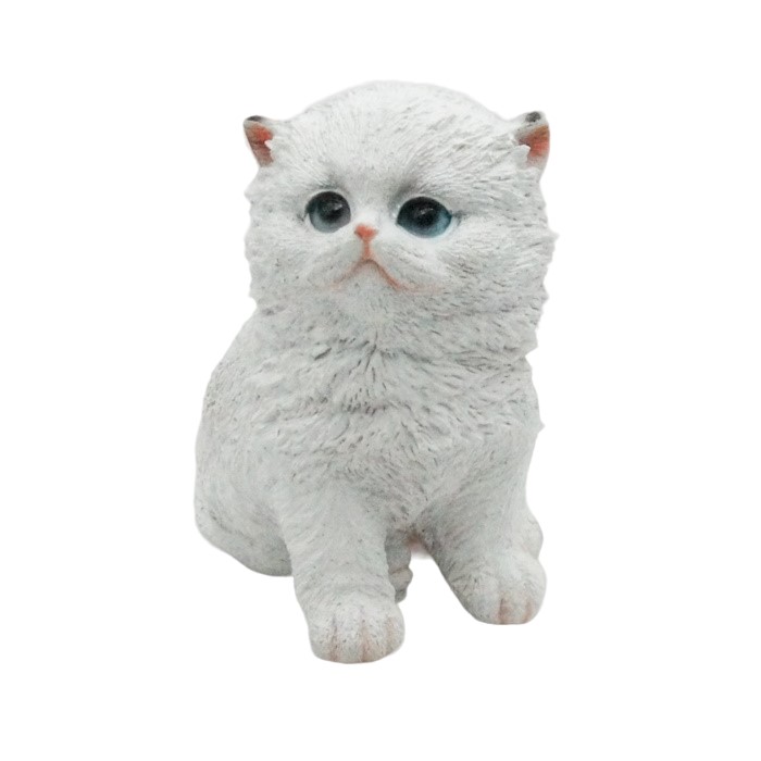 

Котенок белый, 16см