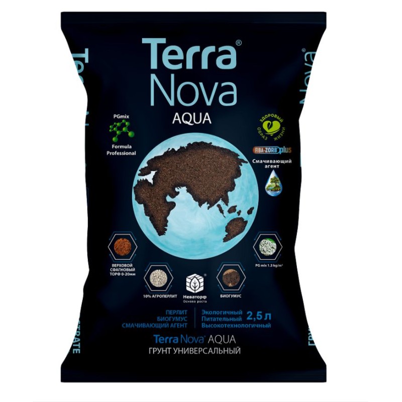 

Грунт Терра Нова Аква, 2,5 л