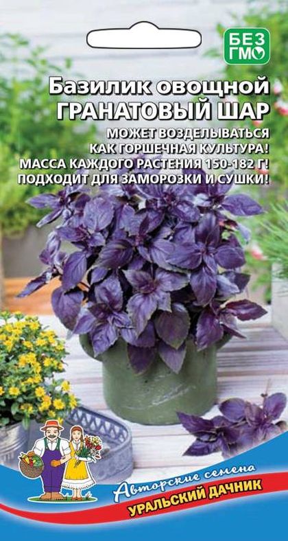 Базилик Гранатовый Шар
