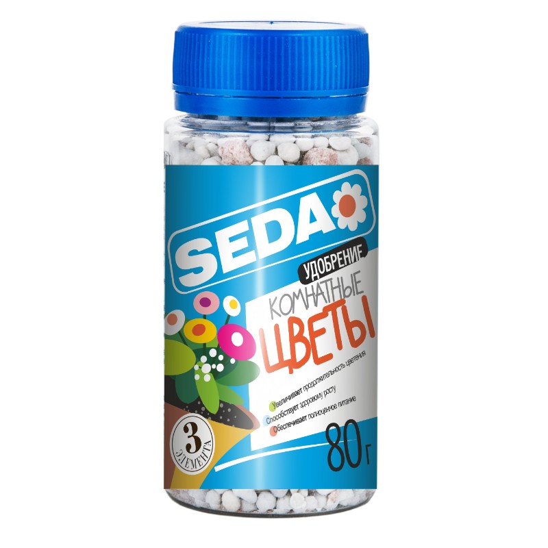 

Удобрение Комнатные цветы, 80г