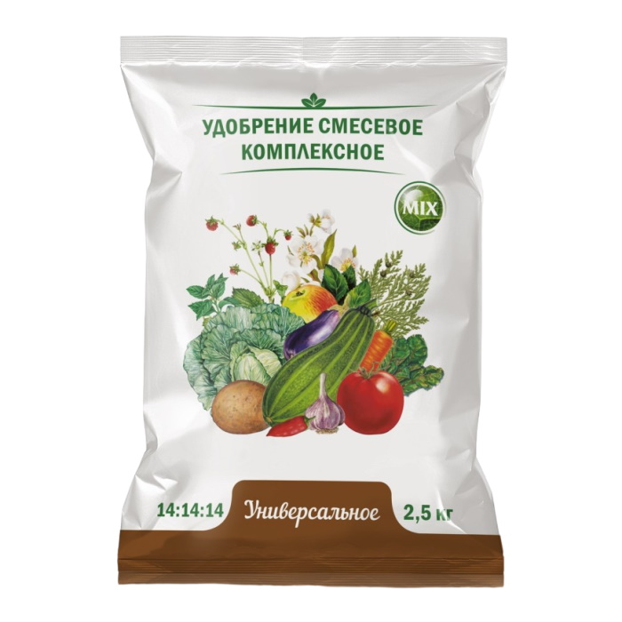 

Удобрение универсальное, 2,5кг