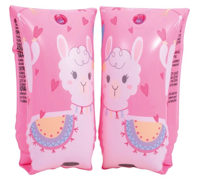 Нарукавники надувные Розовые Овечки для плавания для детей, 30х15см