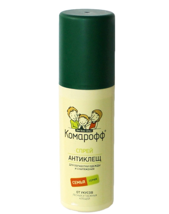 Антиклещ спрей Комарофф, 125 мл