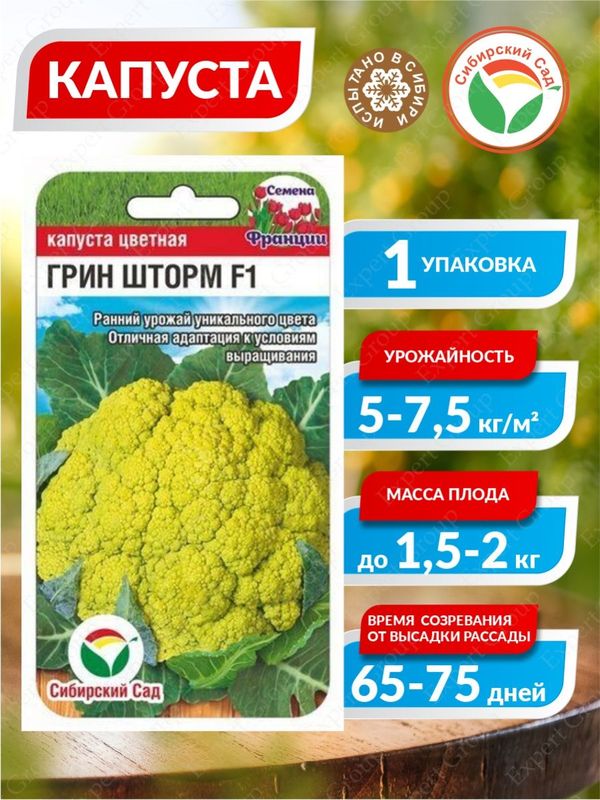 

капуста цветная грин шторм семена, капуста цветная грин шторм семена купить