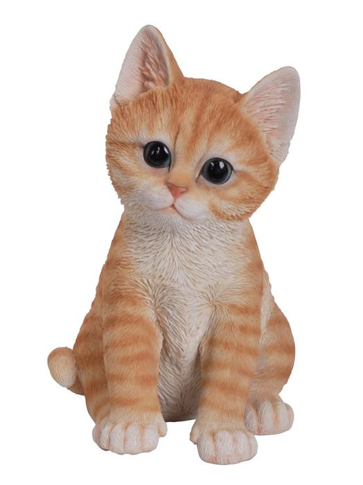 Котенок рыжий, 20см