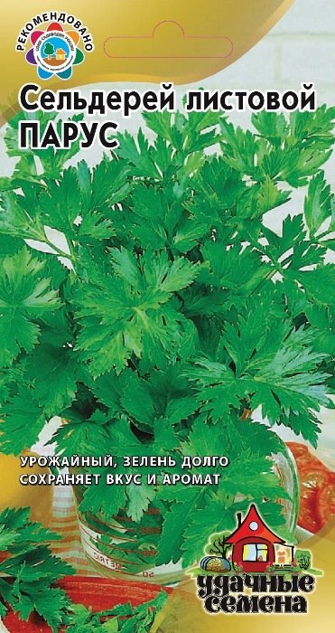 Семена Сельдерей листовой Парус: описание сорта, фото - купить с доставкойили почтой России