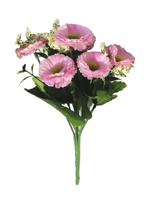 Букет искусственных цветов Эустомы - купить с доставкой
