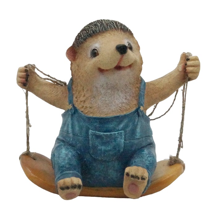

Ежик на качелях, 19см