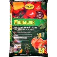Грунт для томатов и перцев Малышок,  5л - купить с доставкой