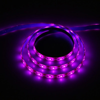 Фитолента светодиодная, 5 В, SMD5050, 1 м, IP65, 6.2 Вт, 60 LED/м, USB, мультиспектр - купить с доставкой