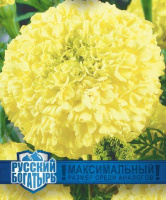 Бархатцы Лимонный гигант серия Русский богатырь - купить с доставкой