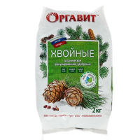 Удобрение органическое гранулированное Хвойные, 2кг - купить с доставкой
