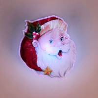 Световая картинка на присоске Дед Мороз - купить с доставкой