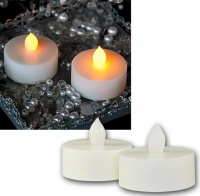 Комплект из 2-х светодиодных свечей с подтеками - купить с доставкой