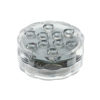 Светильник подводный с ПДУ, 10 LED, 3 Вт, IP68, RGB, от батареек 3*AAA (не в компл.) - купить с доставкой