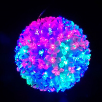Шар декоративный 10 СМ LED RGB  - купить с доставкой