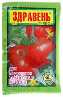 Здравень Турбо для подкормки перцев и томатов 15 гр. - купить с доставкой