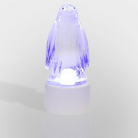 Фигура светодиодная на подставке Пингвин Кристалл, RGB - купить с доставкой