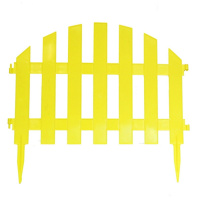 Заборчик Уютный сад желтый - купить с доставкой