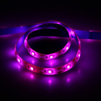 Фитолента светодиодная, 5 В, SMD5050, 0.5 м, IP65, 3.5 Вт, 60LED/м, USB, мультиспектр - купить с доставкой