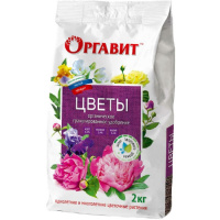 Удобрение органическое гранулированное Цветы, 2кг - купить с доставкой