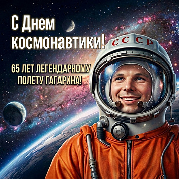 C Днем космонавтики!